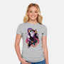 Silent Samurai-Womens-Fitted-Tee-Bruno Mota