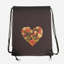 Wild Heart-None-Drawstring-Bag-eduely