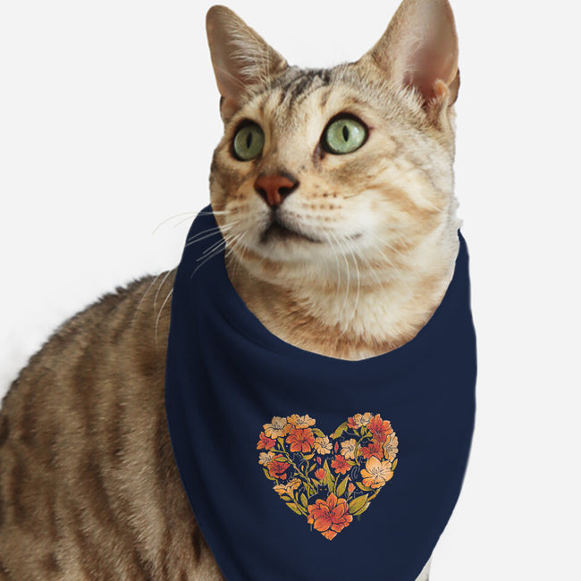 Wild Heart-Cat-Bandana-Pet Collar-eduely