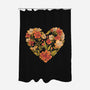 Wild Heart-None-Polyester-Shower Curtain-eduely