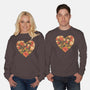 Wild Heart-Unisex-Crew Neck-Sweatshirt-eduely