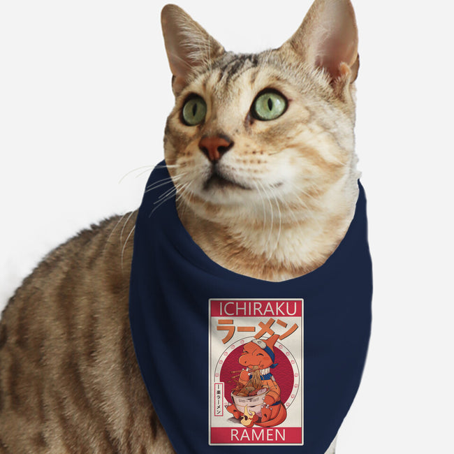 Ichiraku Noodles-Cat-Bandana-Pet Collar-jacnicolauart