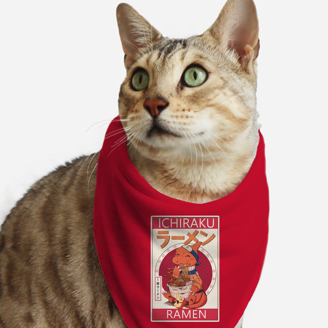 Ichiraku Noodles-Cat-Bandana-Pet Collar-jacnicolauart