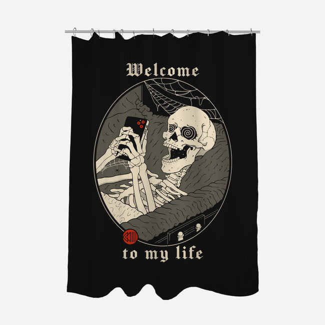 Doom Scrolling-None-Polyester-Shower Curtain-vp021