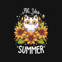 Summer Kitten Sniffles-Unisex-Zip-Up-Sweatshirt-Snouleaf
