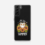 Summer Kitten Sniffles-Samsung-Snap-Phone Case-Snouleaf