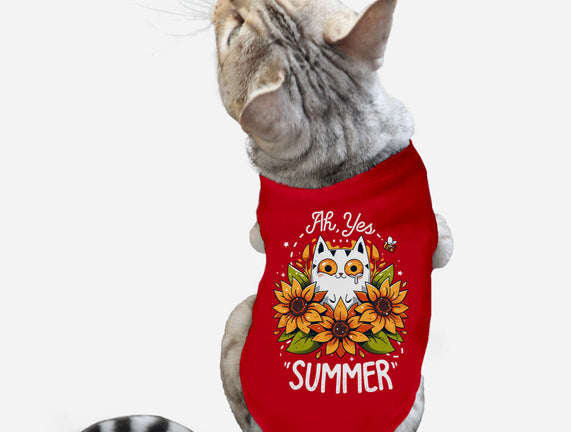 Summer Kitten Sniffles