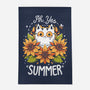 Summer Kitten Sniffles-None-Outdoor-Rug-Snouleaf