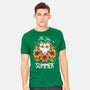 Summer Kitten Sniffles-Mens-Heavyweight-Tee-Snouleaf