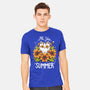 Summer Kitten Sniffles-Mens-Heavyweight-Tee-Snouleaf