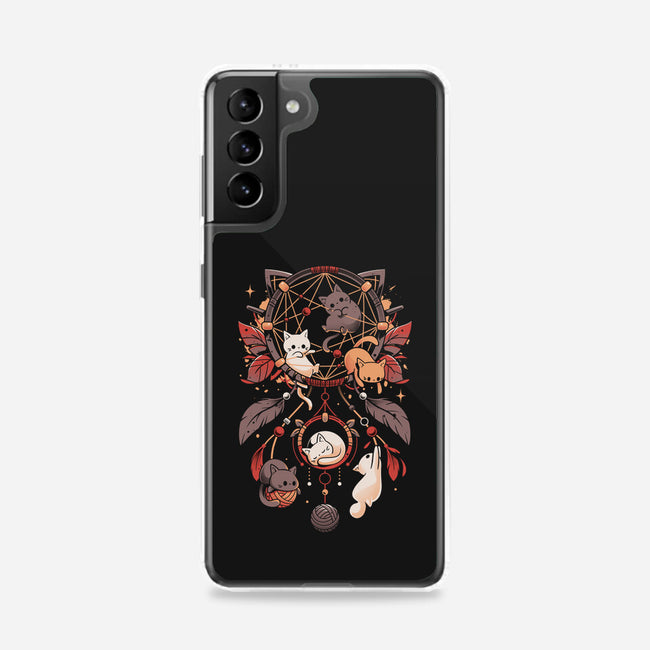 Cat Catcher-Samsung-Snap-Phone Case-Snouleaf