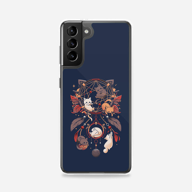 Cat Catcher-Samsung-Snap-Phone Case-Snouleaf