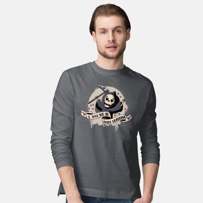 Love In Every Universe-Mens-Long Sleeved-Tee-Freecheese