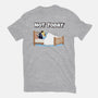 Not Today Bluey-Mens-Heavyweight-Tee-MaxoArt