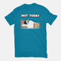 Not Today Bluey-Mens-Heavyweight-Tee-MaxoArt