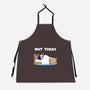 Not Today Bluey-Unisex-Kitchen-Apron-MaxoArt