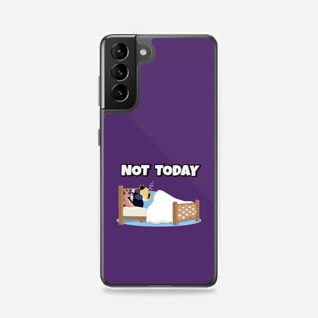 Not Today Bluey-Samsung-Snap-Phone Case-MaxoArt