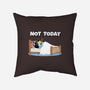 Not Today Bluey-None-Removable Cover w Insert-Throw Pillow-MaxoArt