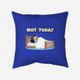 Not Today Bluey-None-Removable Cover w Insert-Throw Pillow-MaxoArt