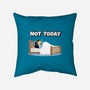 Not Today Bluey-None-Removable Cover w Insert-Throw Pillow-MaxoArt