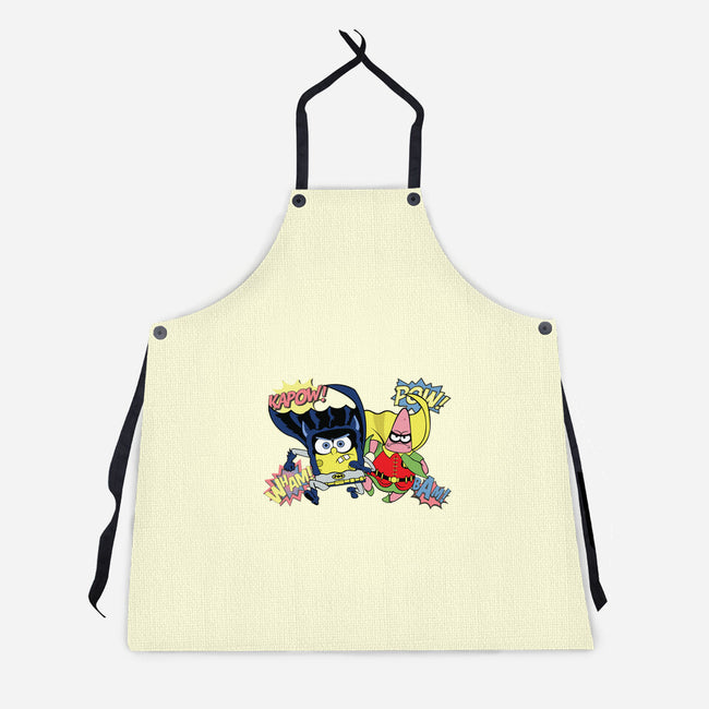 BatBob SquarePants-Unisex-Kitchen-Apron-Foji Kaigon