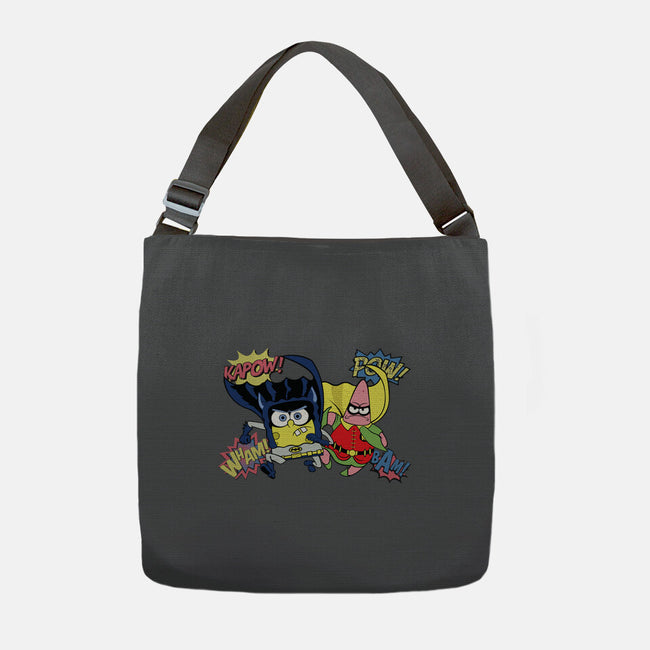 BatBob SquarePants-None-Adjustable Tote-Bag-Foji Kaigon