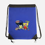 BatBob SquarePants-None-Drawstring-Bag-Foji Kaigon