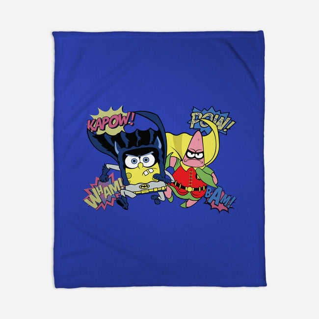 BatBob SquarePants-None-Fleece-Blanket-Foji Kaigon