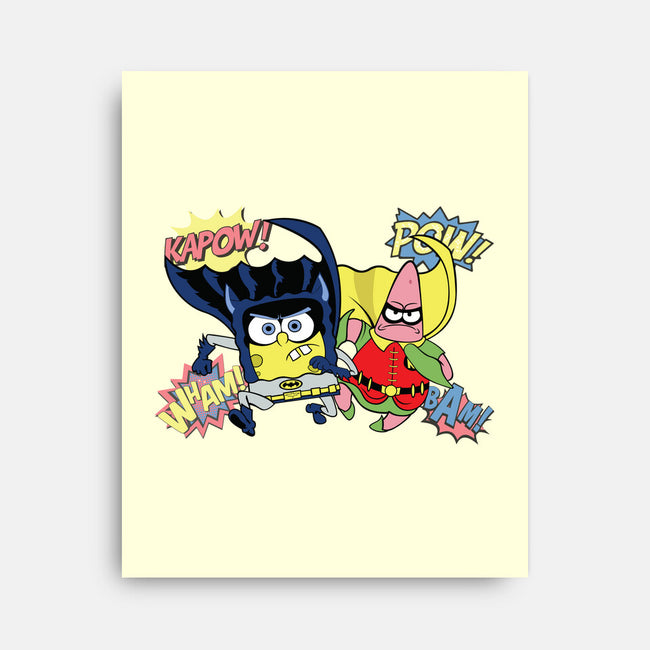 BatBob SquarePants-None-Stretched-Canvas-Foji Kaigon