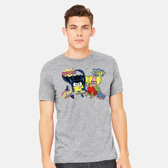 BatBob SquarePants-Mens-Heavyweight-Tee-Foji Kaigon