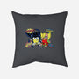 BatBob SquarePants-None-Removable Cover w Insert-Throw Pillow-Foji Kaigon