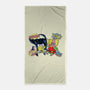 BatBob SquarePants-None-Beach-Towel-Foji Kaigon