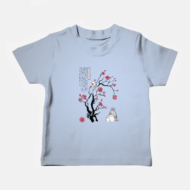 Spirits Sumi-e-Baby-Basic-Tee-DrMonekers