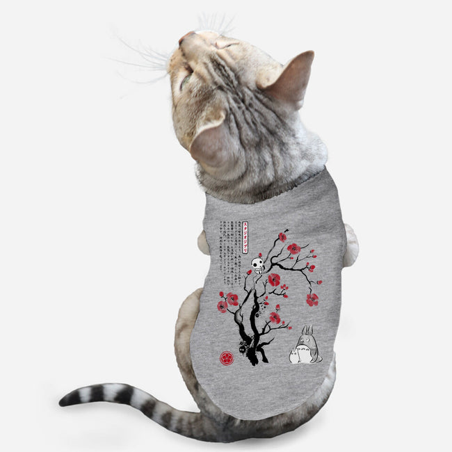 Spirits Sumi-e-Cat-Basic-Pet Tank-DrMonekers