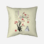 Spirits Sumi-e-None-Removable Cover-Throw Pillow-DrMonekers