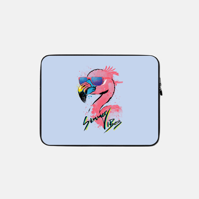 Summer Vibes-None-Zippered-Laptop Sleeve-DrMonekers