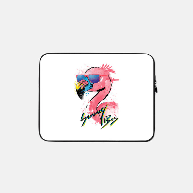Summer Vibes-None-Zippered-Laptop Sleeve-DrMonekers