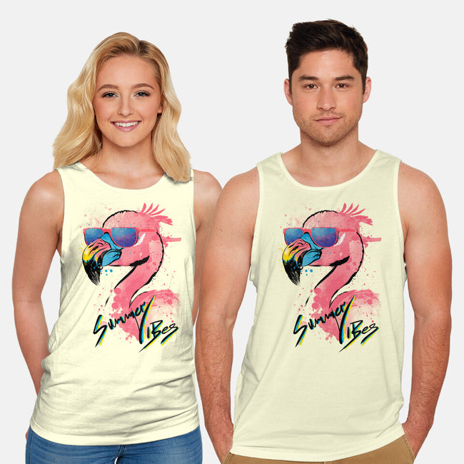 Summer Vibes-Unisex-Basic-Tank-DrMonekers