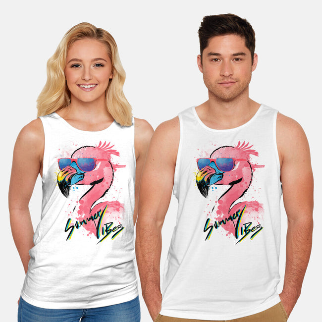 Summer Vibes-Unisex-Basic-Tank-DrMonekers