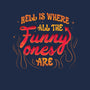 The Funny Ones-Womens-Fitted-Tee-tobefonseca