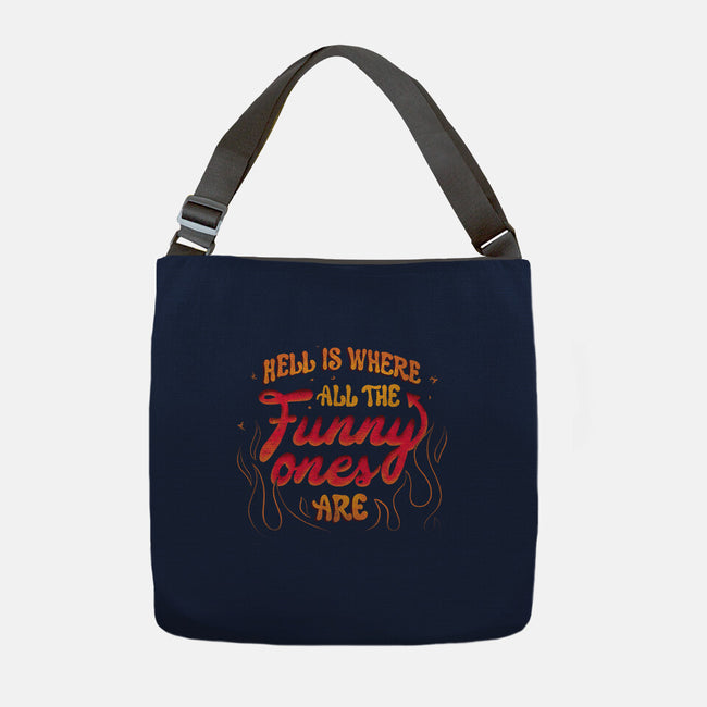 The Funny Ones-None-Adjustable Tote-Bag-tobefonseca