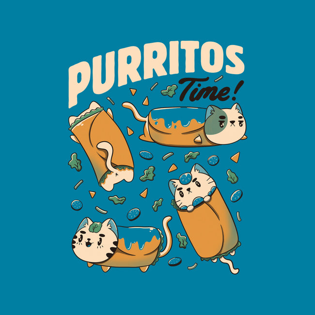 Purritos Time-None-Beach-Towel-tobefonseca