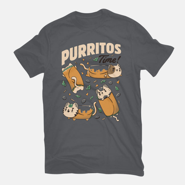 Purritos Time-Mens-Heavyweight-Tee-tobefonseca