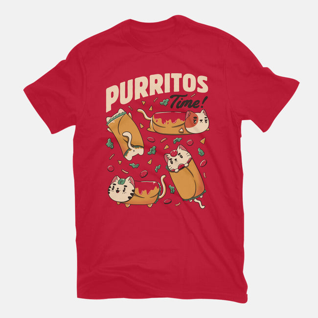 Purritos Time-Womens-Basic-Tee-tobefonseca