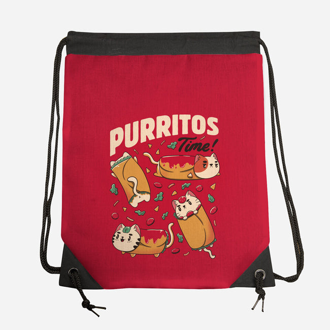 Purritos Time-None-Drawstring-Bag-tobefonseca