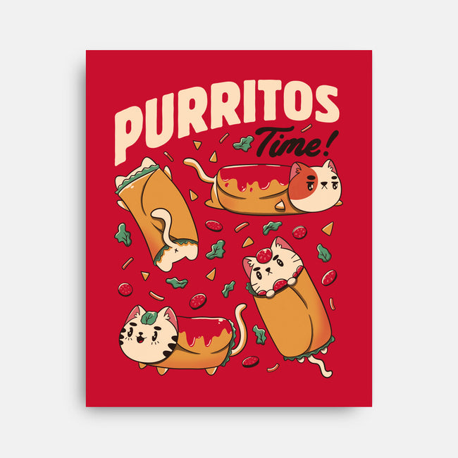 Purritos Time-None-Stretched-Canvas-tobefonseca