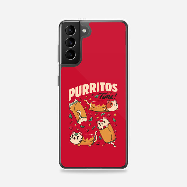 Purritos Time-Samsung-Snap-Phone Case-tobefonseca