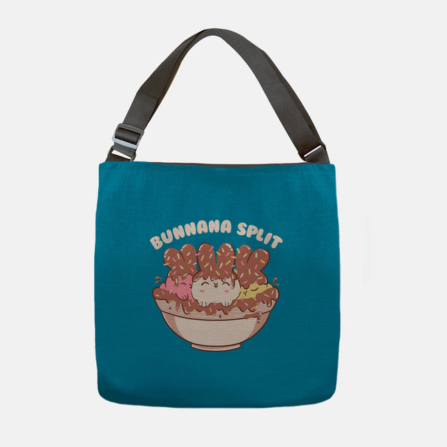 Bunny Banana Split-None-Adjustable Tote-Bag-tobefonseca