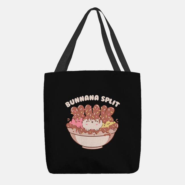 Bunny Banana Split-None-Basic Tote-Bag-tobefonseca