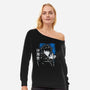 Megumi Fushiguro-Womens-Off Shoulder-Sweatshirt-xMorfina